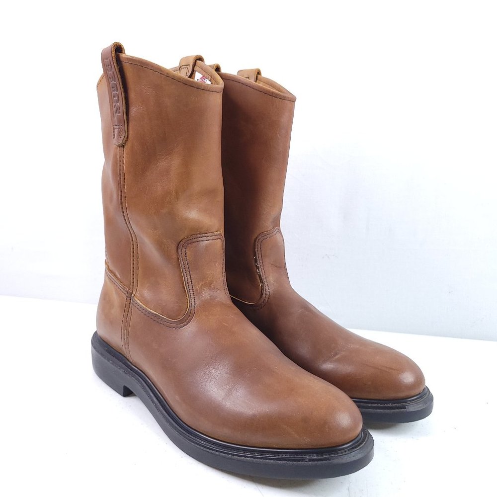 Red Wing Pecos 1105 Brown Leather Boots US 11.5 A